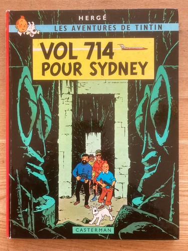 Tintin vol 714 pour - tintin,