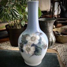 Royal Copenhagen Blackberry Motif Art Nouveau Porcelain Bud Vase 288/43A MCM