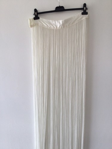 Rideau fils blanc cassé - rideau,
