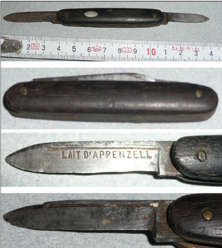 Rare ancien couteau - , pliant