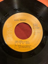 vinyle 45 tours SP Elvis Presley RCA 45.648 Only believe, Life 