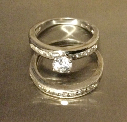 Lot bague argent massif t - bague, en