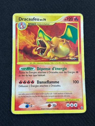 Carte pokémon dracaufeu - pokémon,