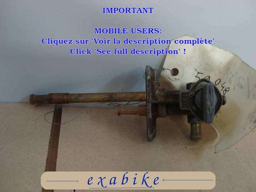 Robinet essence pour suzuki - robinet,