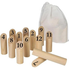 Jeu quilles nordiques bois - jeu,