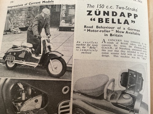 Zundapp bella scooter - zundapp,