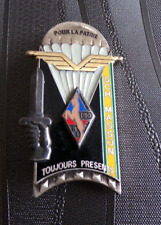 INSIGNE MILITAIRE 195° PROMOTION 150° R.I S/CH MASSON / A.B TBE