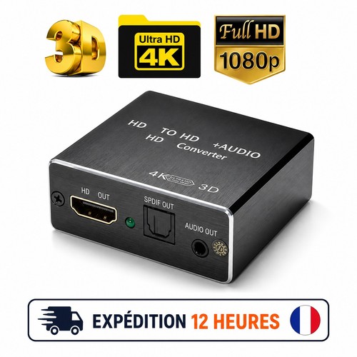 Extracteur audio hdmi 4k - extracteur,
