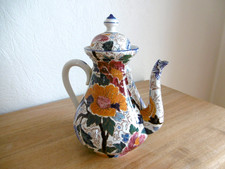 Cafetiere faience gien decor - cafetiere,
