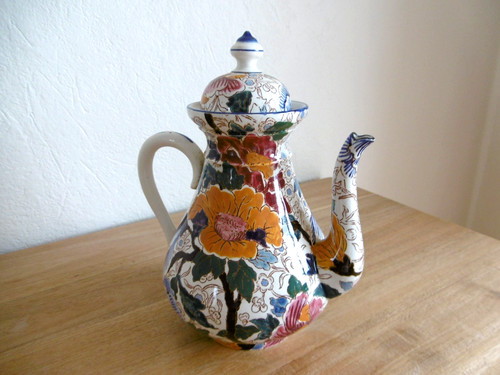 Cafetiere faience gien decor - faience,
