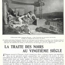 The Black Trade in the Twentieth Century - - 1902 Press Article