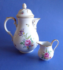 chocolatière / cafetière et pot a lait porcelaine de Bavaria Oscar Schaller & Co