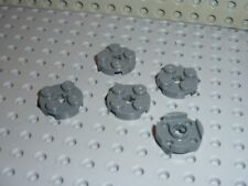 5 x LEGO DkStone round plate 4032 / Set 10179 10198 10188 7666 7676 8038 7675..