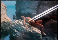 Baigneuse en monokini _