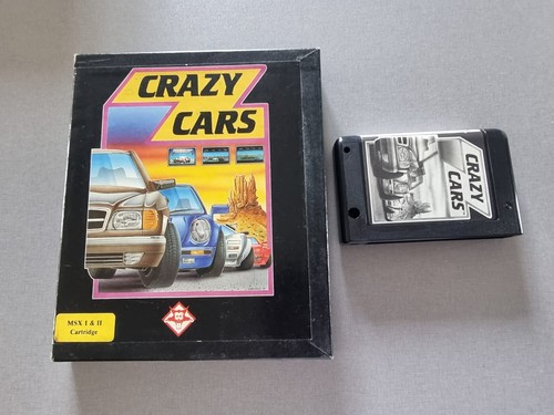 Crazy cars msx games - crazy,