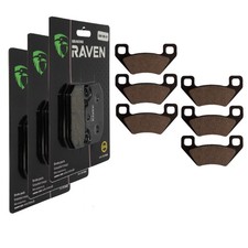 3 Kit plaquettes frein Av G, Av D et Ar Pour Arctic-cat 450 H1 de 2010 à Nc