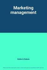 Marketing management, Kotler