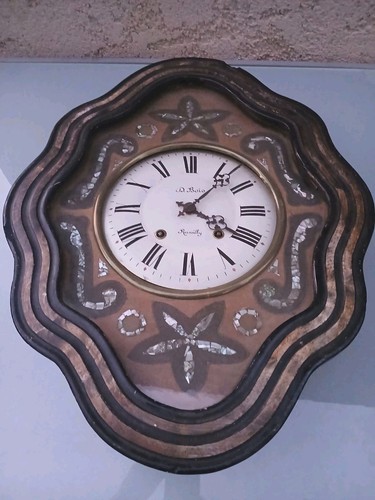 Oeil boeuf pendule horloge - pendule,