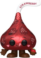 FUNKO POP! Ad Icons: Hershey's Kisses - Chocolate Dipped Strawberry [Used Very G