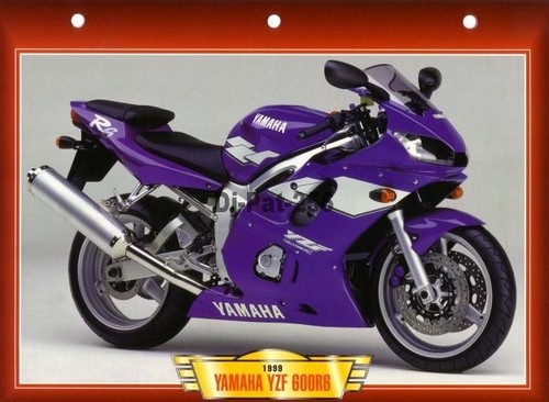 Fiche moto yamaha yzf - 600, r