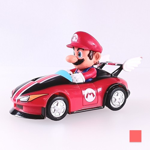 Figurine mario kart pull back - mario,