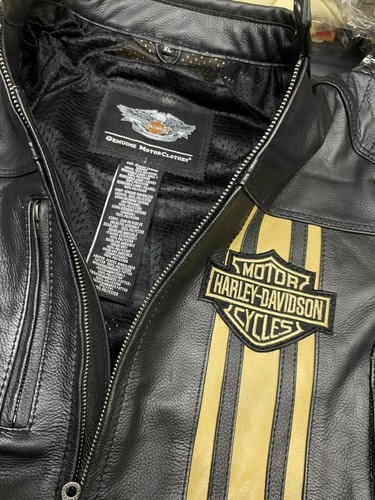 Veste cuir harley davidson - en,