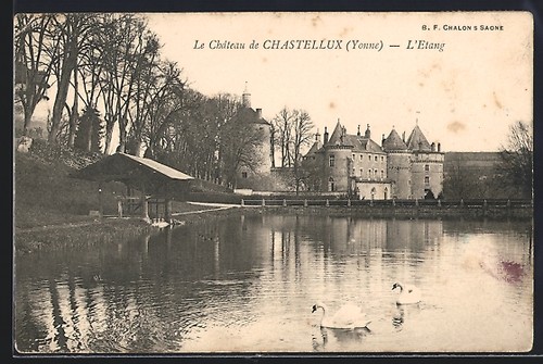Cpa chastellux yonne - cpa, le