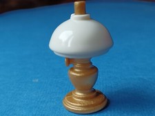 Playmobil Western - * Matte Gold White Hat Desk Lamp for Banker/Ranch