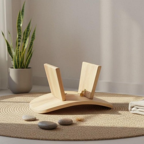 Banc méditation bois - banc,