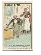 CHROMO  CHOCOLAT DEVINCK  LA