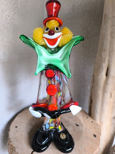 Clown verre murano - de,