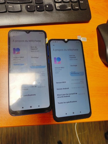 Smartphone redmi 9c - 2,