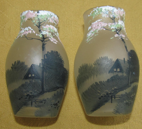 Paire vases miniatures - vases,