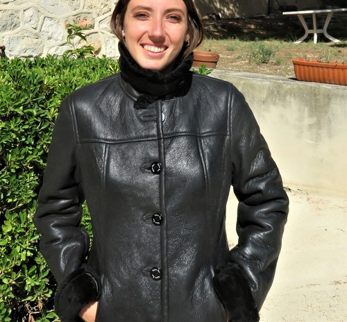 Veste mouton retourne - mouton,