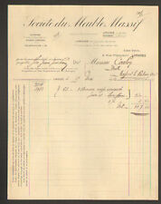 LIMOGES (87) Société du MEUBLE MASSIVE ""Formerly LAROUDIE & RONDEAU"" in 1912