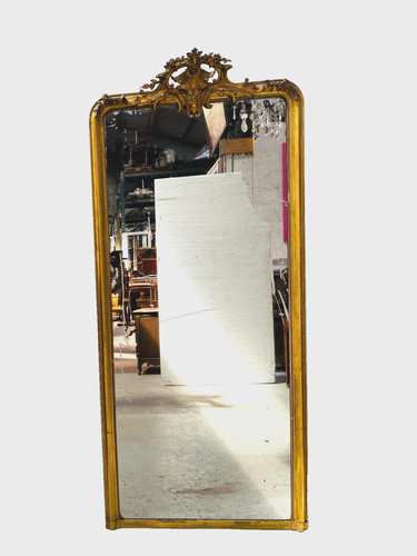 Miroir style louis rocaille - miroir, xv