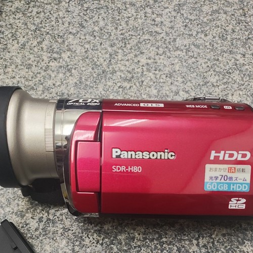 Panasonic sdr h80 - sdr-h80, hdd