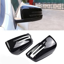 Coque rétroviseur Noir Brillant  Mercedes Classe A B C E GLA W204 W212 W176 W246