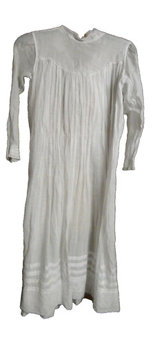Robe longue ancienne - , en