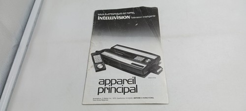 Notice console intellivision - console,