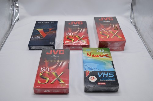 Lot vhs vierge - 6,