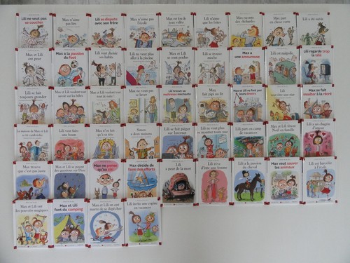 Lot livres max lili - livres,