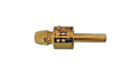 Micro karaoké doré marque - ;,