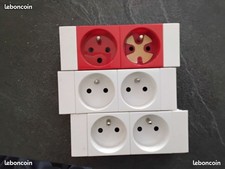 Lot de 3 doubles prises de