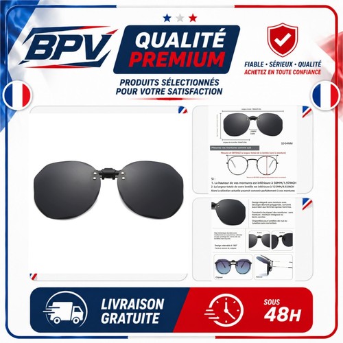 Clip solaire polarisé