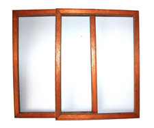 Paire de cadres anciens  XIXe. Ext  41.8 x 32.2 cm. Feuillure : 38.6 x 29 cm