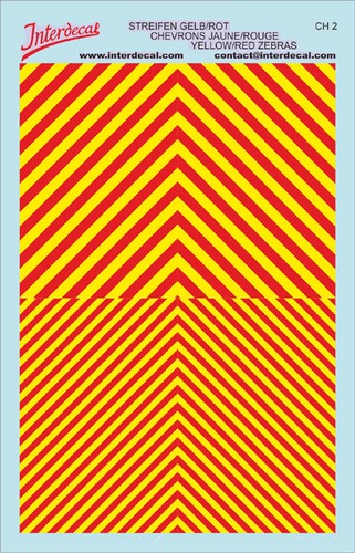 Chevrons décalcomanies - chevrons,