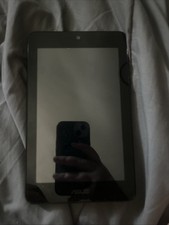 ASUS Tablet with Front Camera and Sleek Black Design