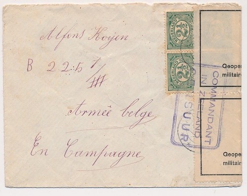 Lettre commandant zeeland - commandant,