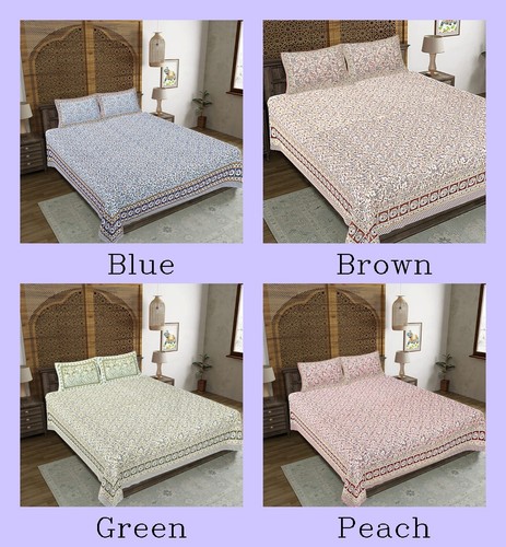 Drap lit indien coton - drap,